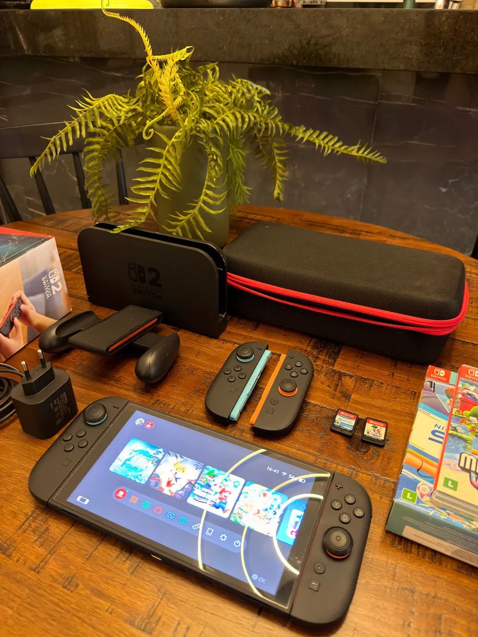 NINTENDO SWITCH 2 + ACESSÓRIOS E JOGOS - Foto 4