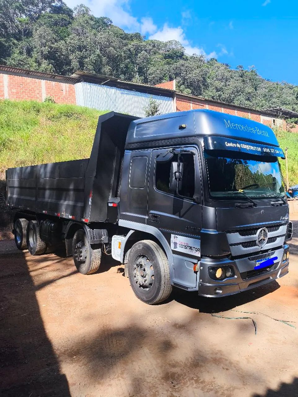 MB Atego 3030 CE 2019 Com Caçamba de 20 m3 - Foto 2