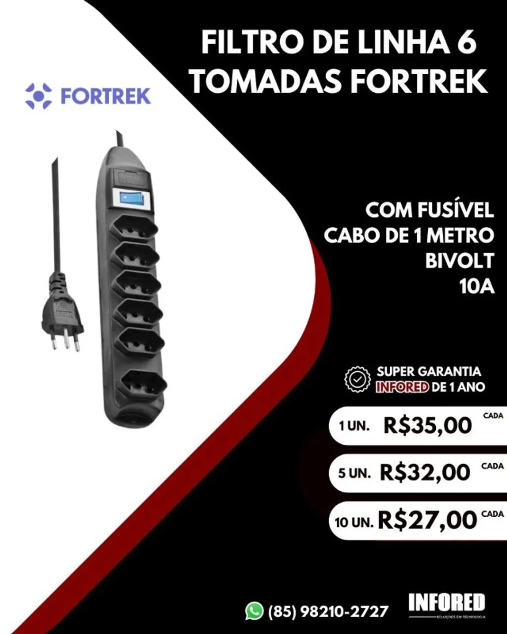 Filtros de Linha e Extensões - Foto 4