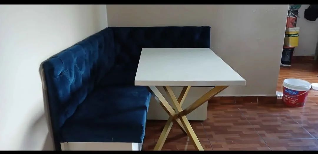 Vendo mesa com sofá  - Foto 3
