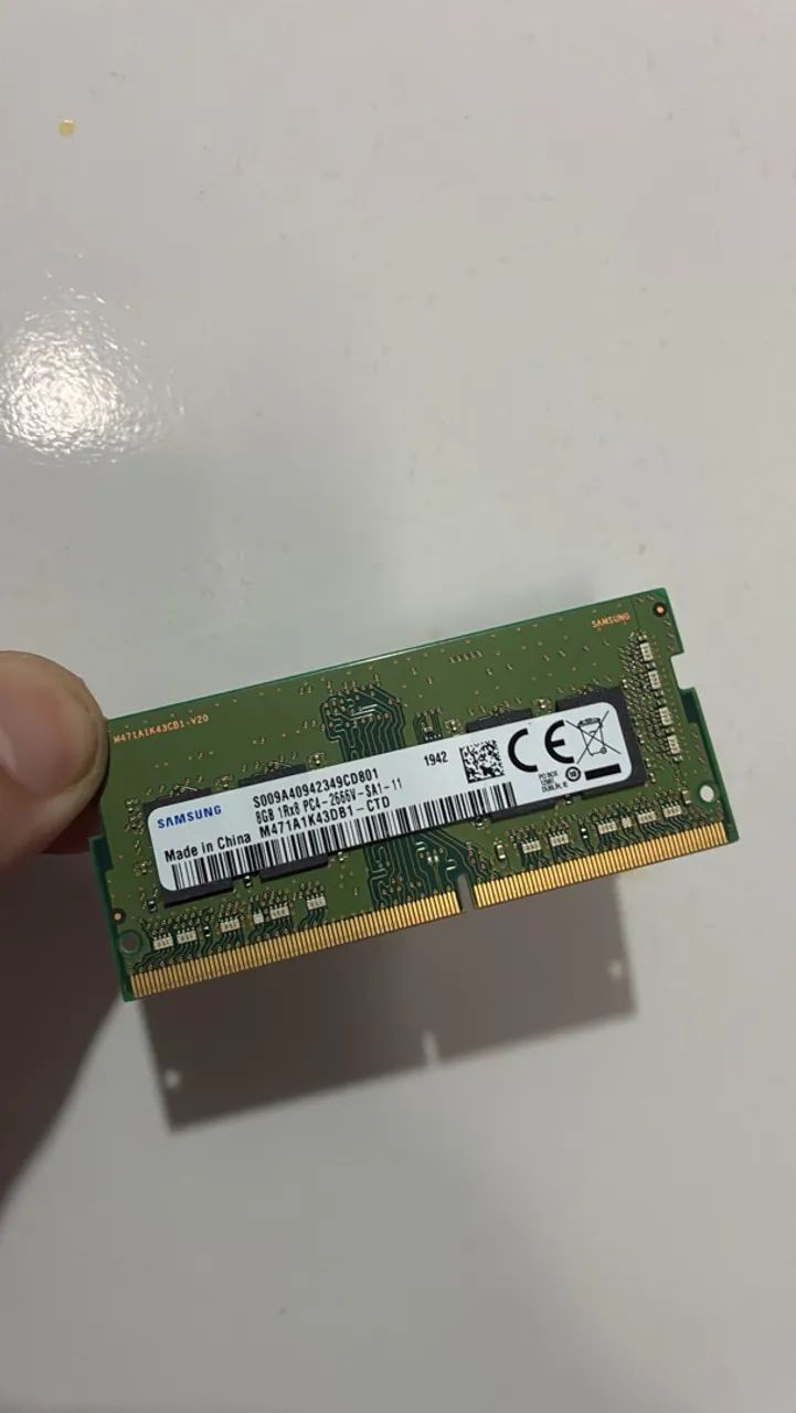 Memoria DDR4 8gb Notebook