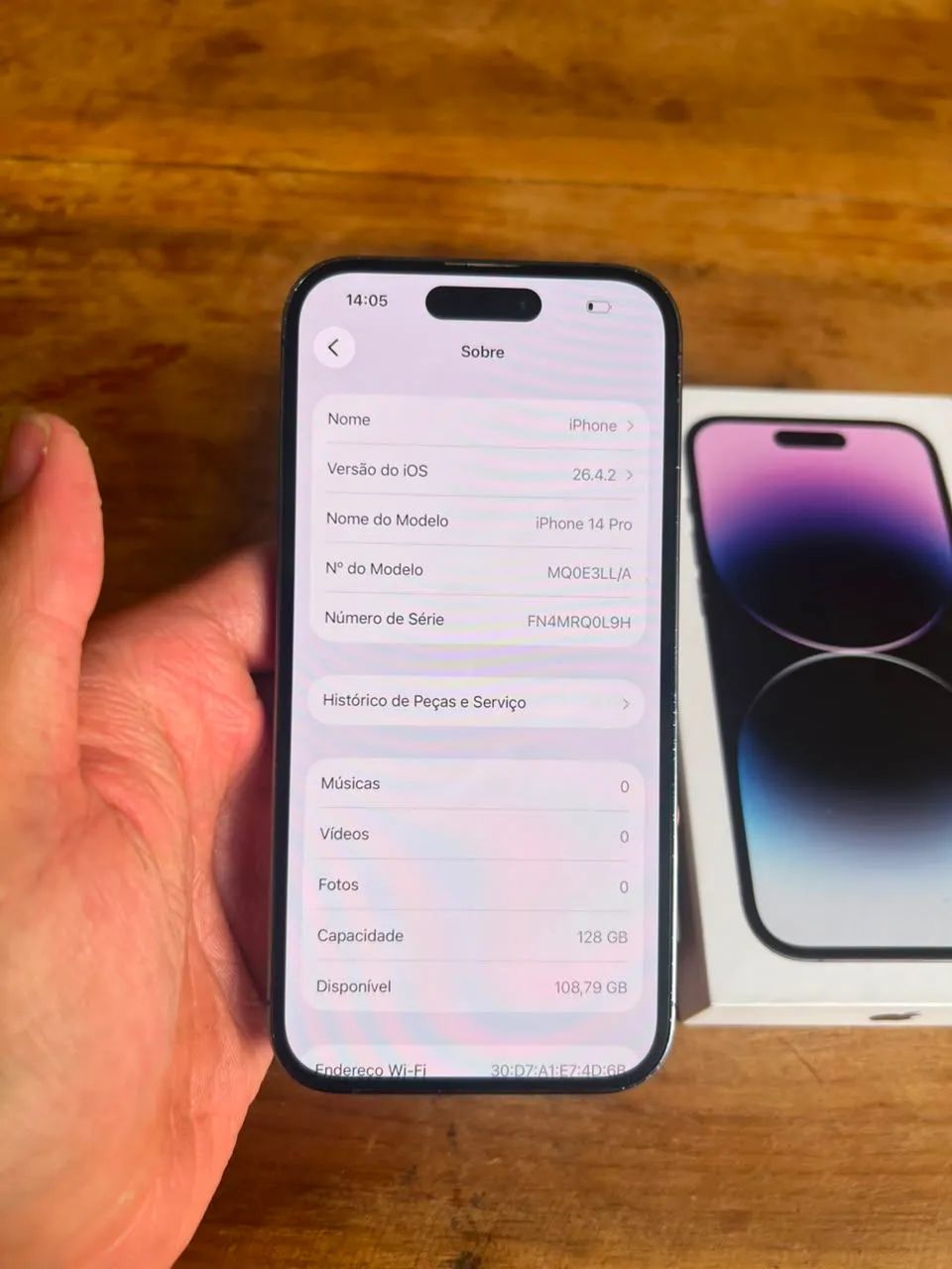 IPHONE 14 PRO 128GB (TODO ORIGINAL) - Foto 2