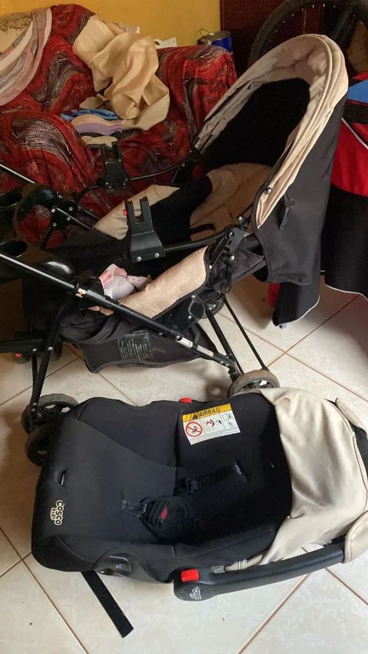 Carrinho de bebê é bebê conforto  - Foto 3