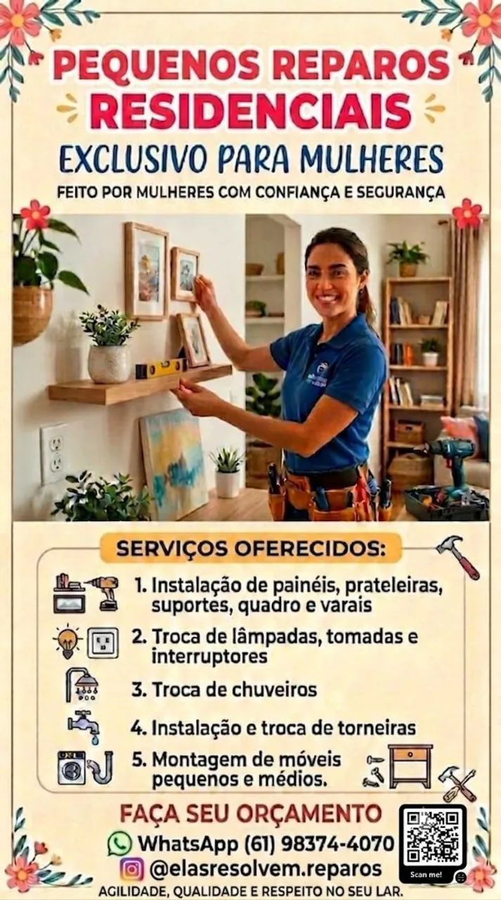 Reparos residências para MULHERES  - Foto 2