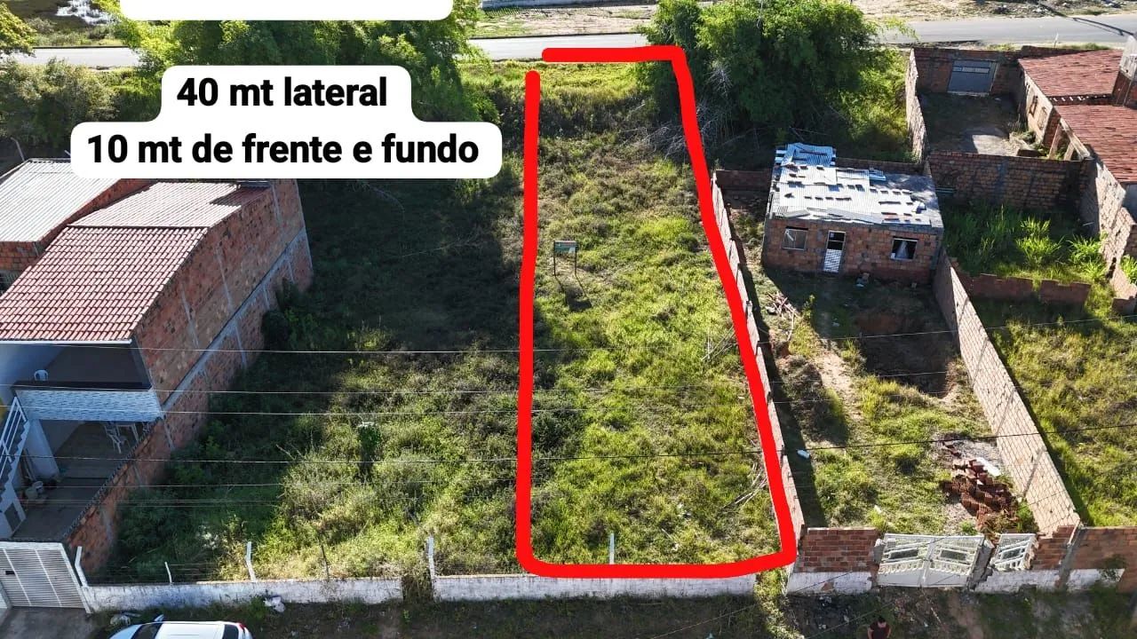 TERRENO EM CABUÇU 400 MT²