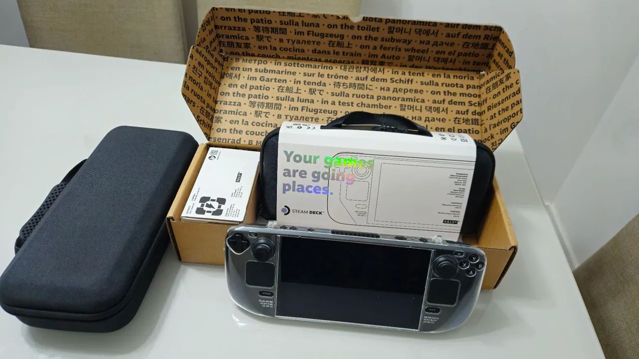 Steam Deck LCD 256GB + 512SD - Consoles de Vídeo Game - Vila