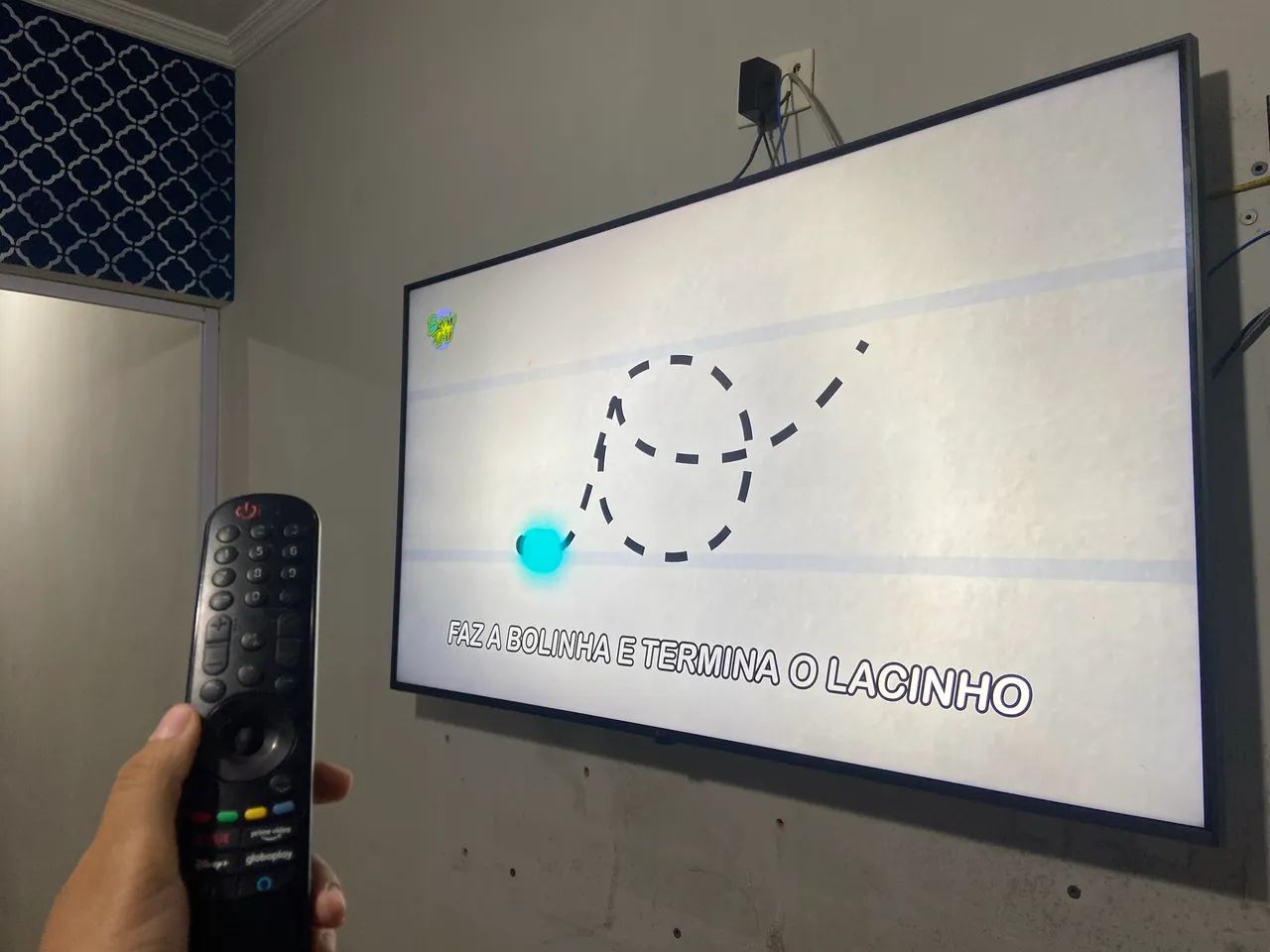 Tv LG 55 polegadas preta com comando e voz  - Foto 4