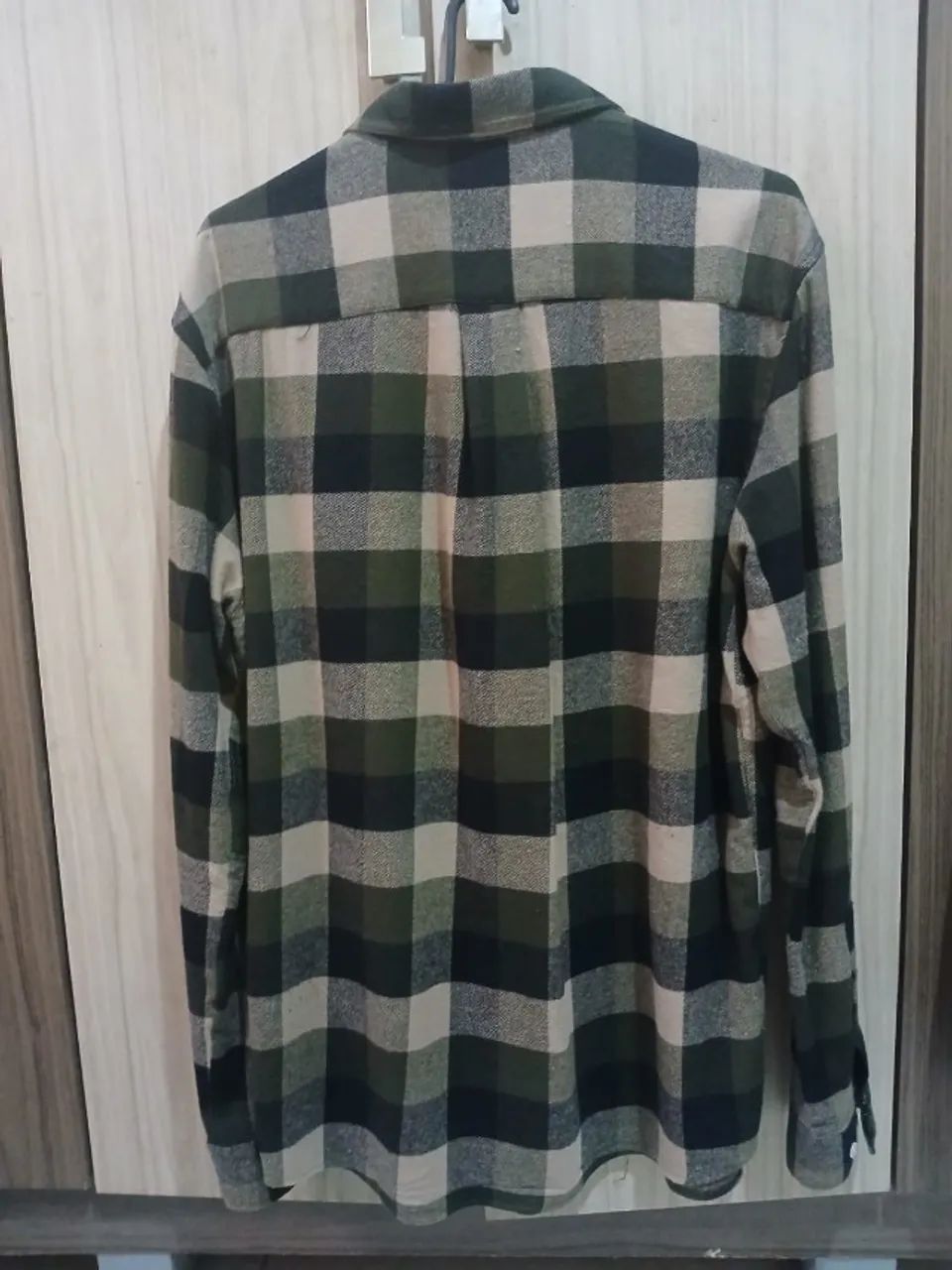 Camisa Xadrex Quadriculada Manga Comprida - Foto 2