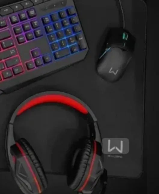 Kit gamer 4 em 1