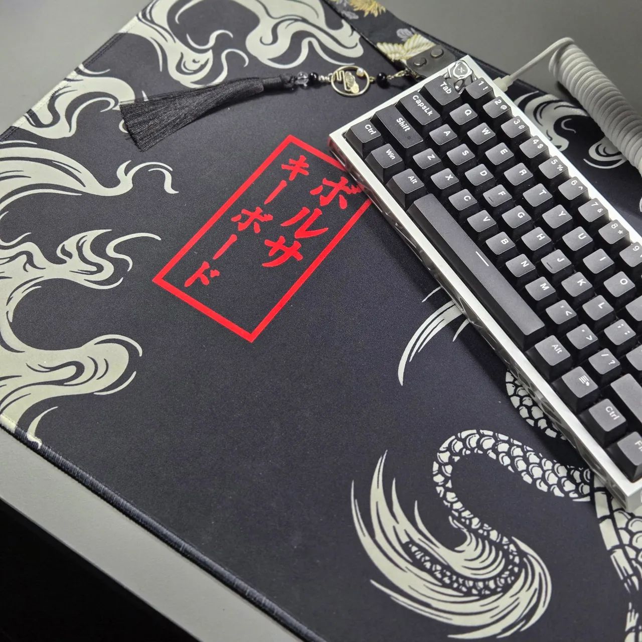 Mousepad Dragões Chines 90x40cm - Foto 4