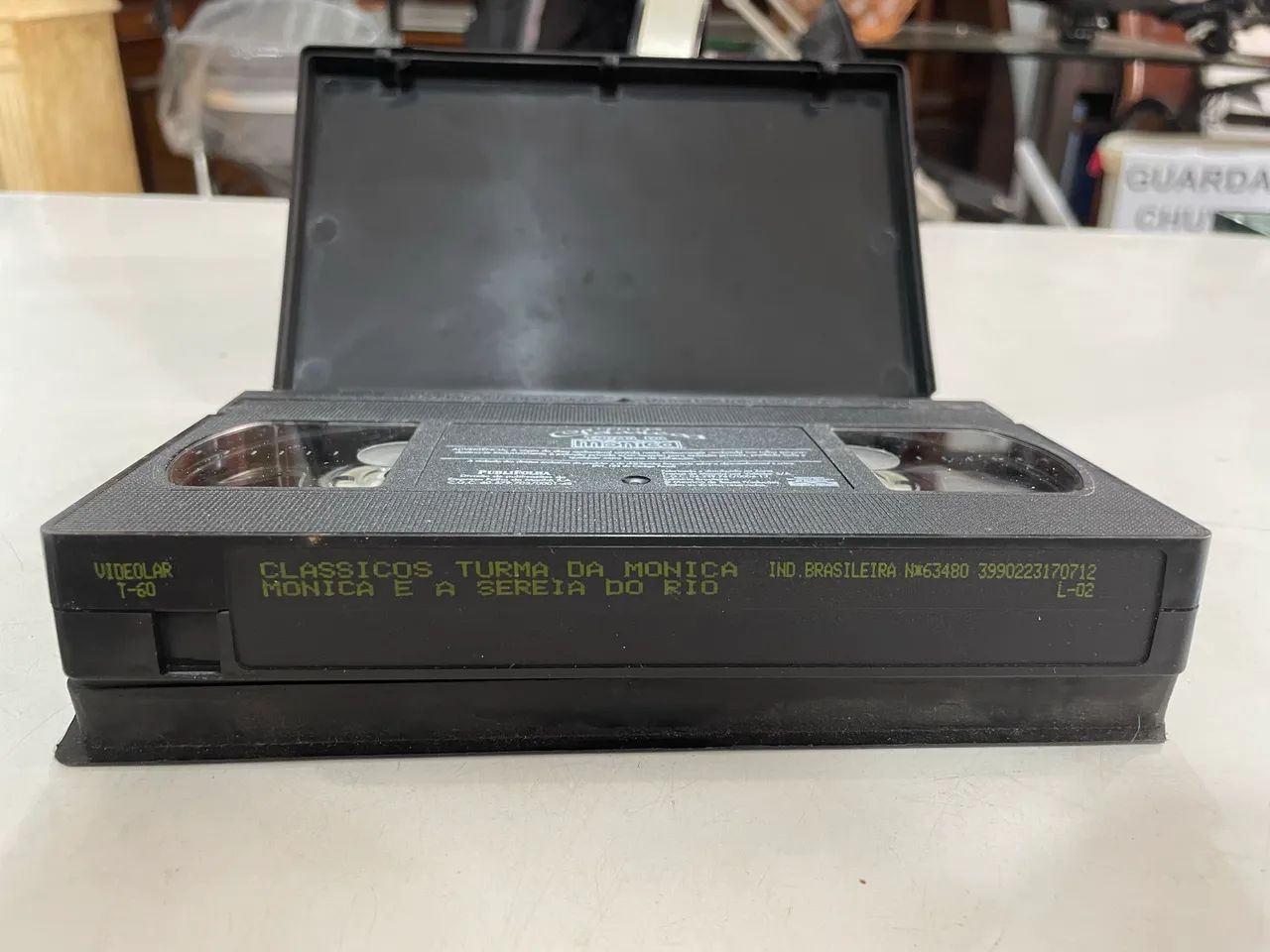 Fita VHS Mônica e a Sereia do Rio Clássico da Turma da Mônica  - Foto 4