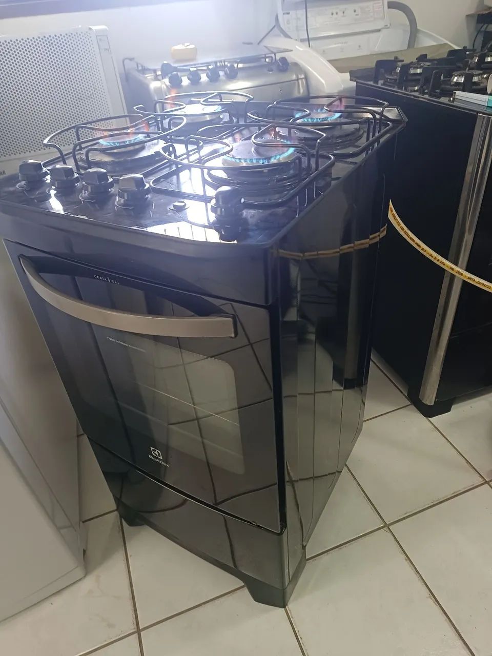 Fogão automático mesa de vidro  - Foto 2