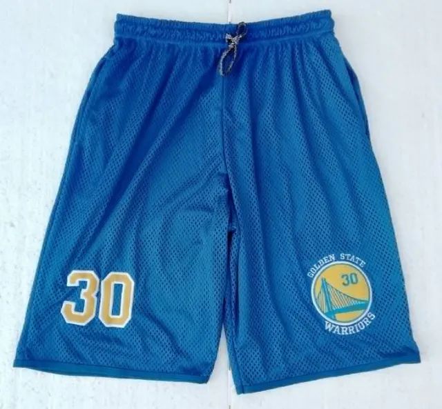 bermuda basquete bordada com bolsos - Foto 2