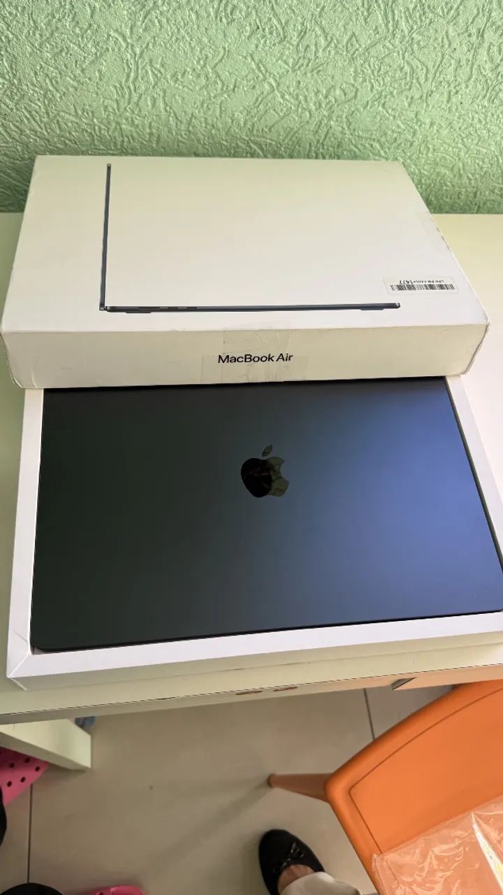 MacBook Air 2025 de 15 Polegadas M4 256 Gb Ssd 16 Gb Azul Meia Noite - Foto 5