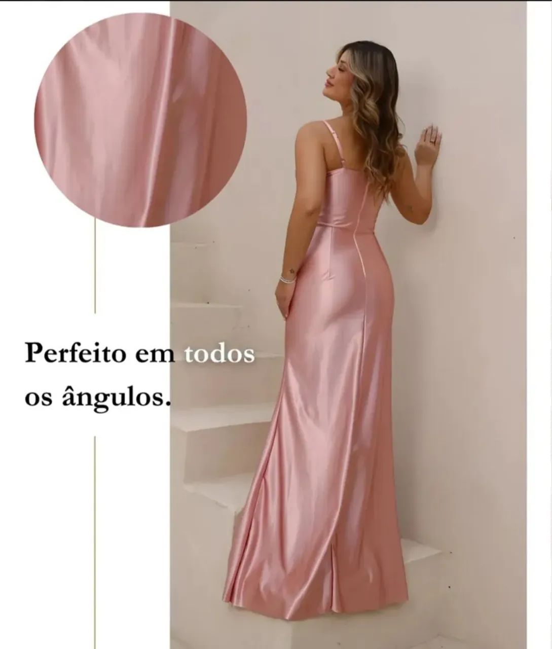 Vestido longo com fenda  - Foto 2