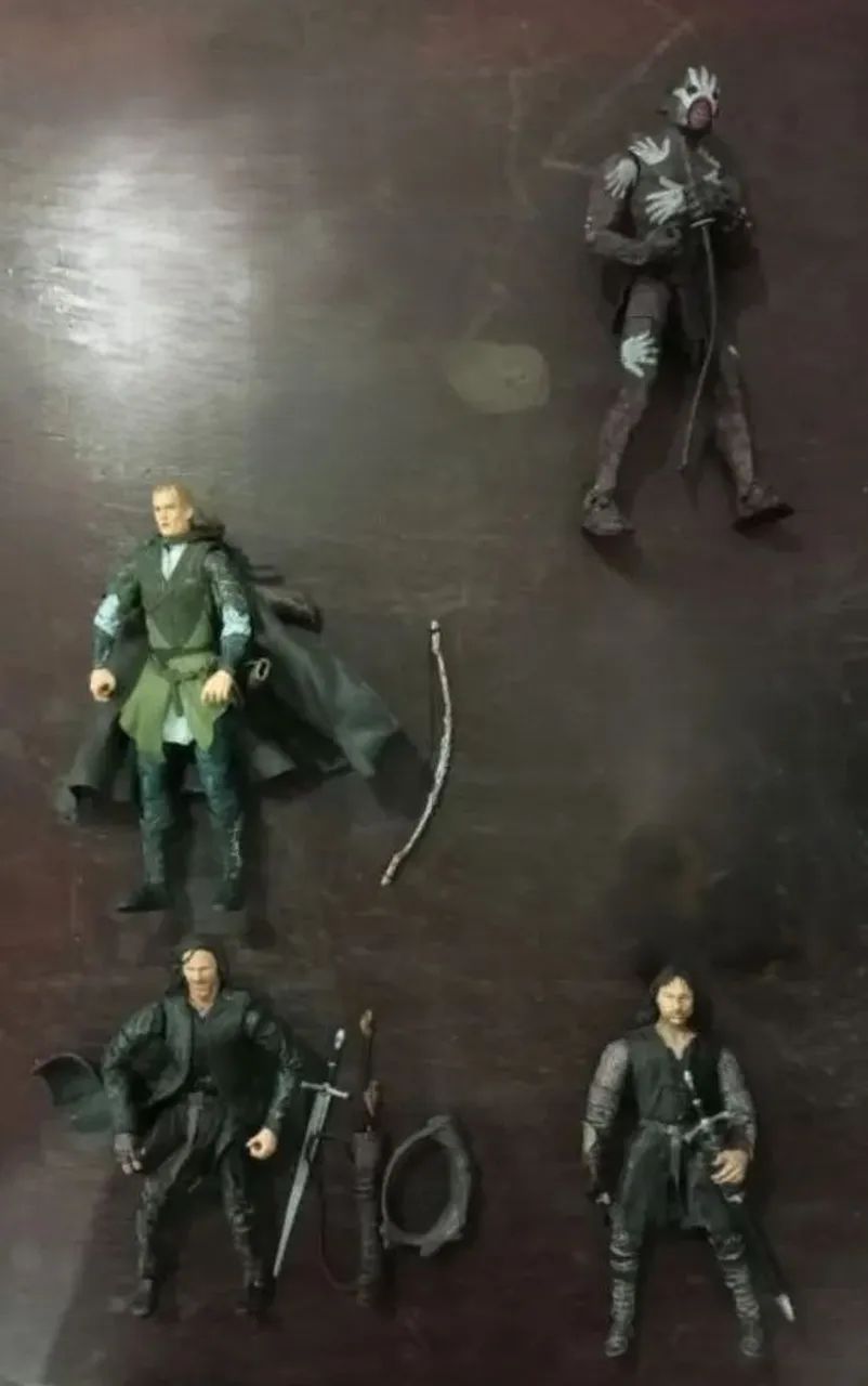 Lote Action Figures - O Senhor dos Anéis - 