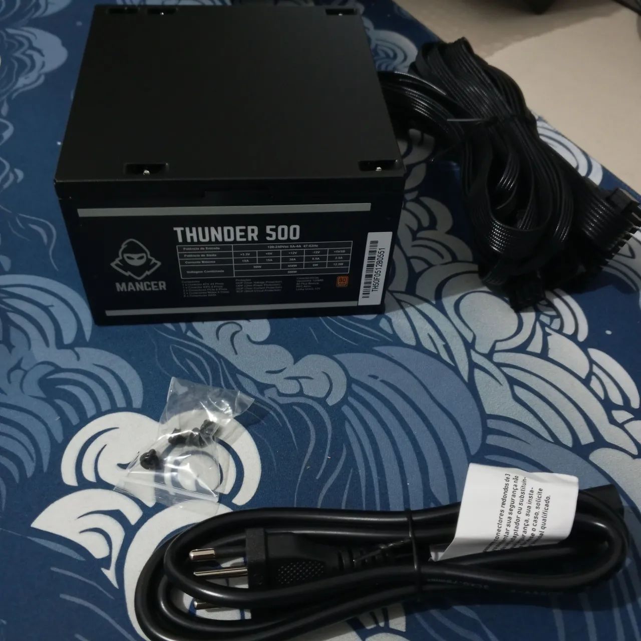 Fonte de  alimentação Mancer Thunder com 500W - Foto 3