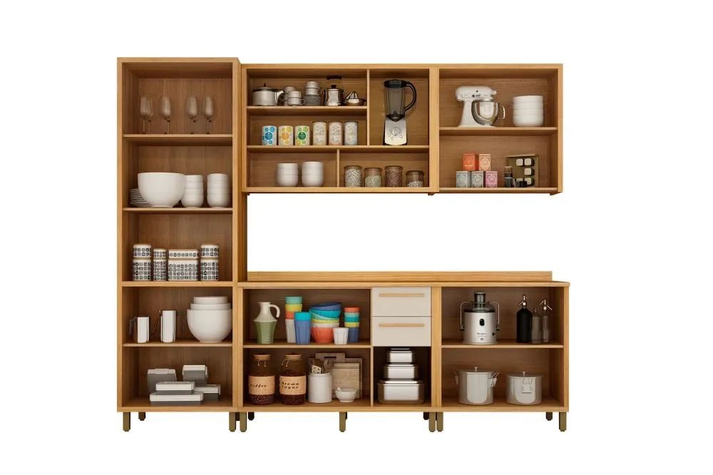 Cozinha modulada Torino Valdemoveis, 5 Peças - Entrega Imediata; - Foto 5