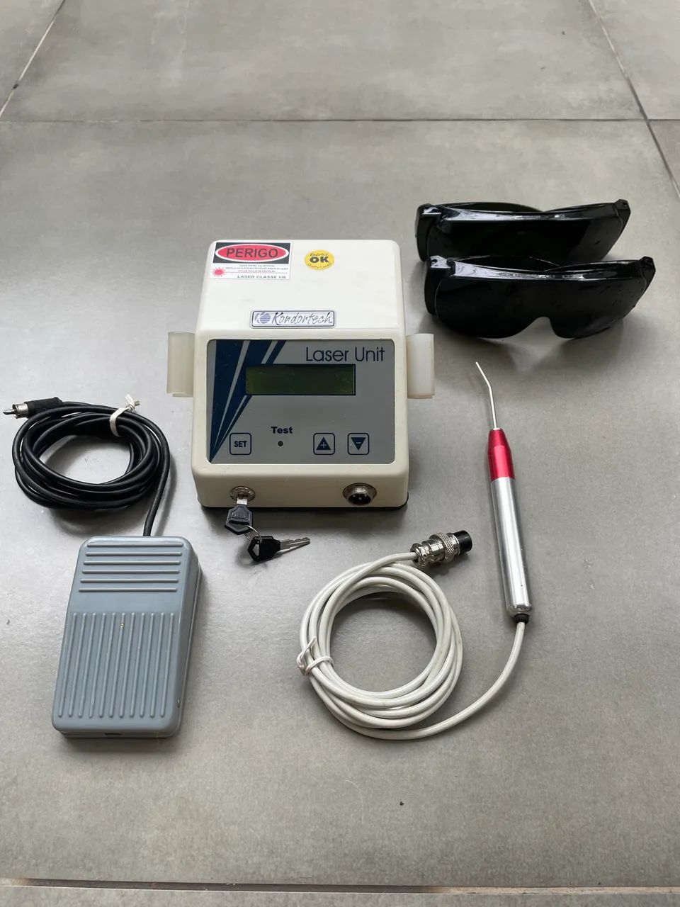 LASER TERAPEUTICO KONDORTECH BIO WAVE LLLT - COMPLETO - Foto 4