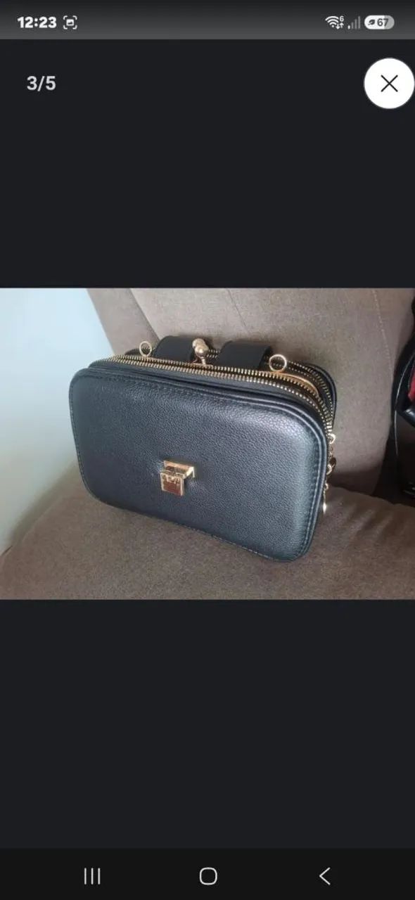 Bolsa preta apenas 90 reais - Foto 2