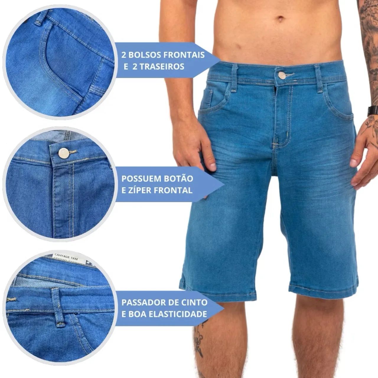 Bermuda jeans  - Foto 2