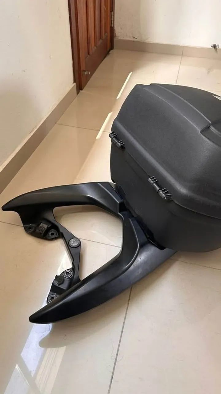 Suporte Para Bau Nmax completo  com baú Baú Protork 35l  serve Nmax 160 2021 2022 2023 202