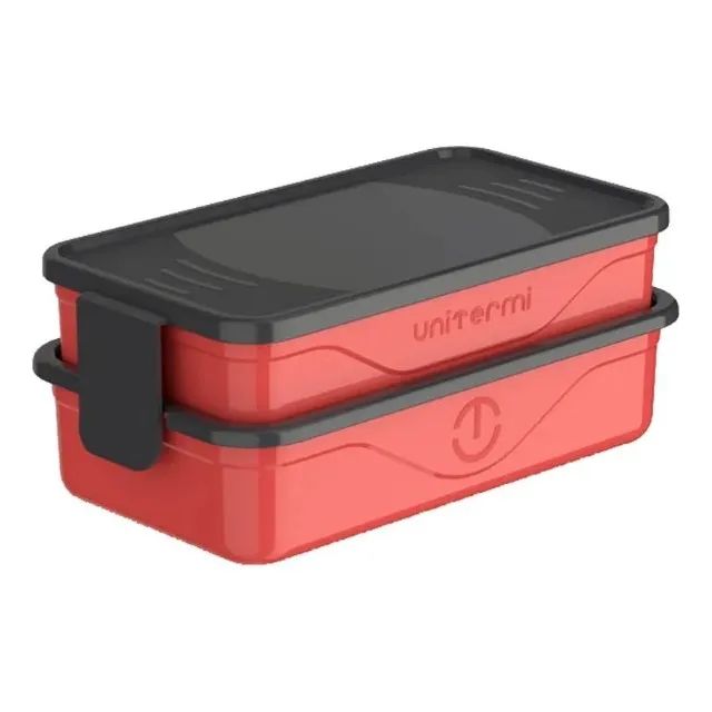 Marmita Organizador FIT 1,3L com Talher Inox - Unitermi - Foto 5