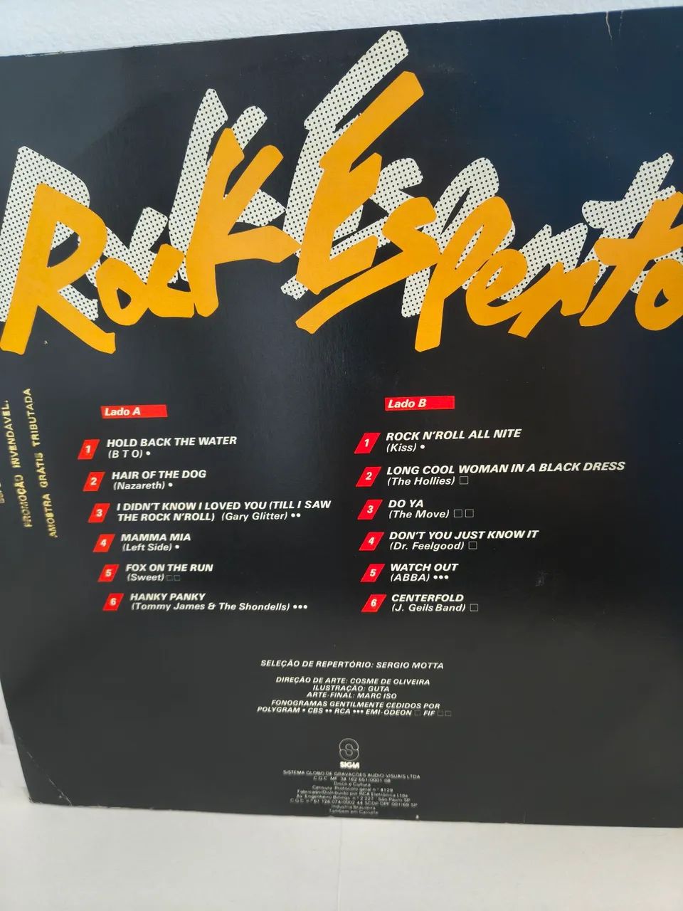 LP vinil Rock Esperto, Somlivre, 1983 - Foto 3