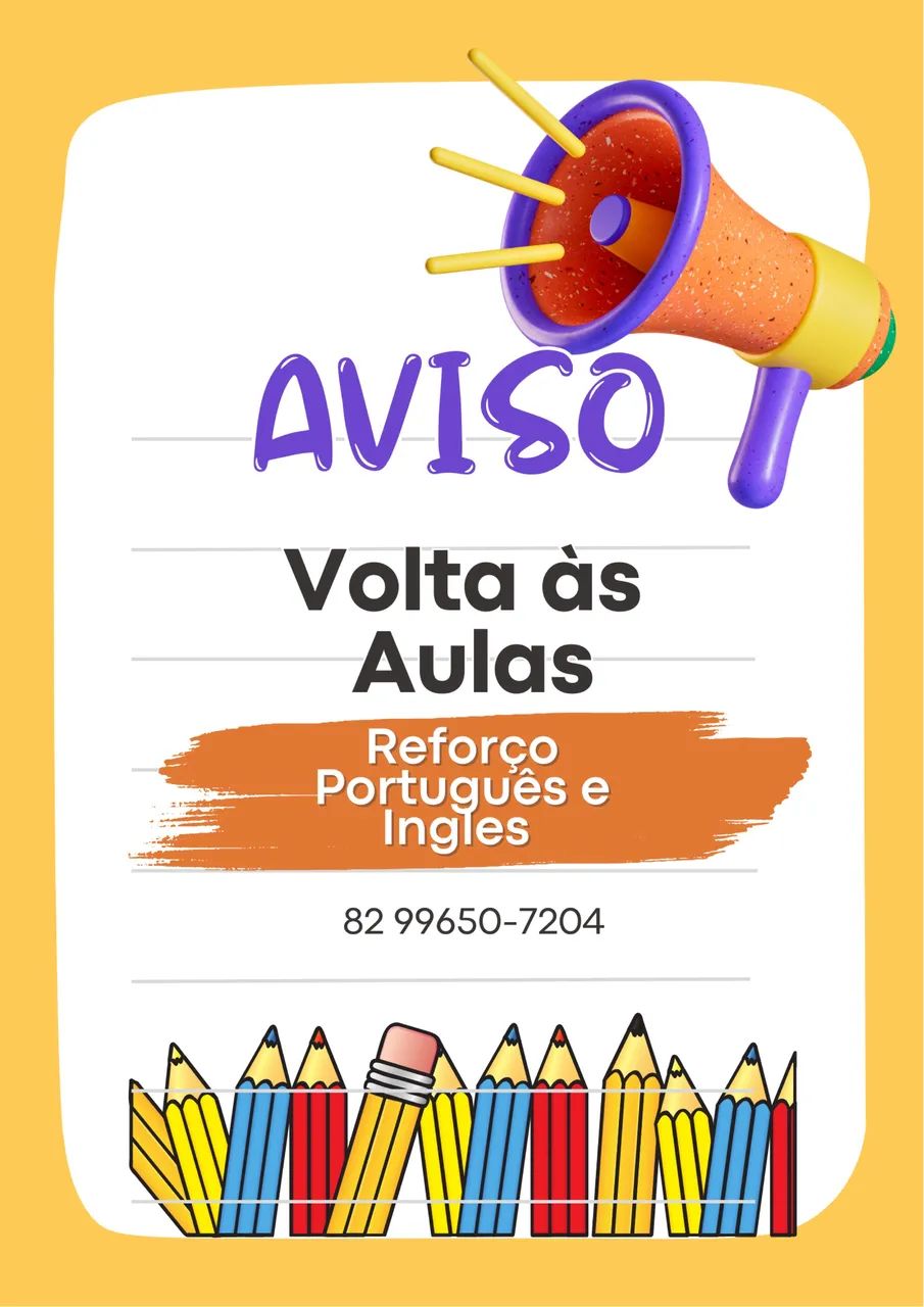 Reforço escolar 