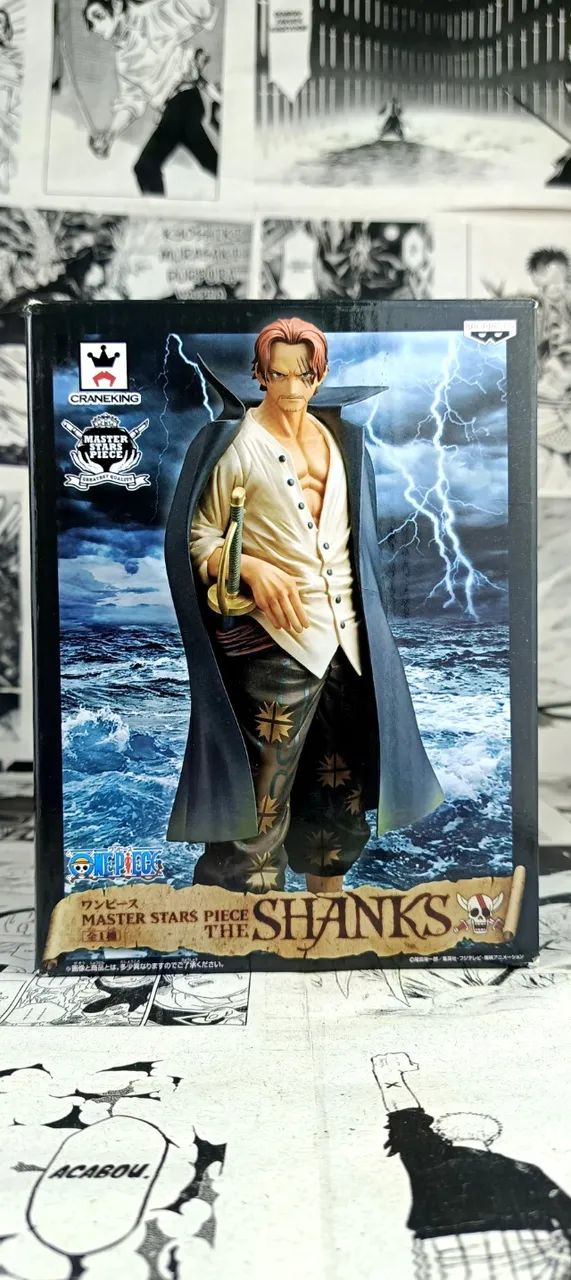 Shanks o Ruivo - Banpresto Master Stars Piece - Foto 5