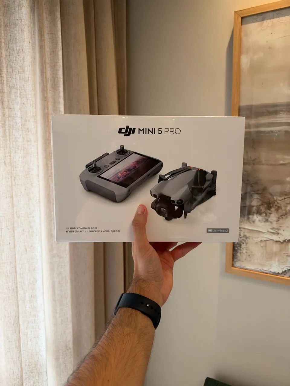 Dji mini 5 pro combo fly more com tela - lacrado