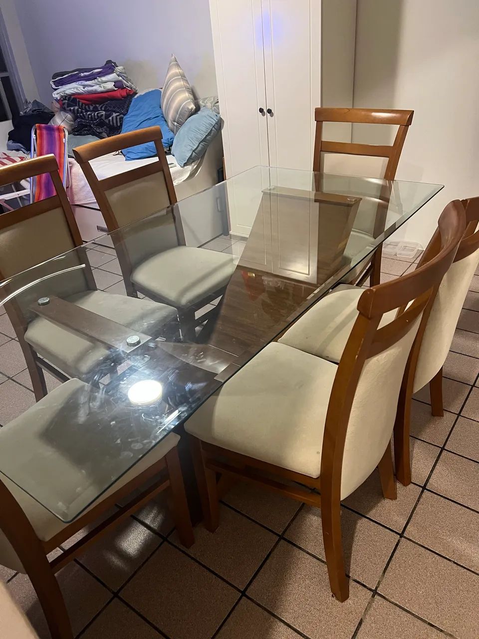Vendo mesa de jantar 6 lugares  - Foto 5