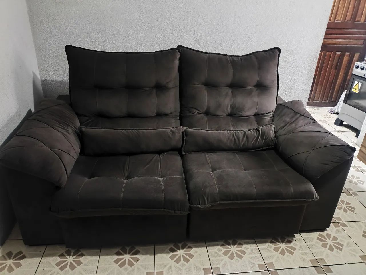 Sofá retrátil/reclinável 