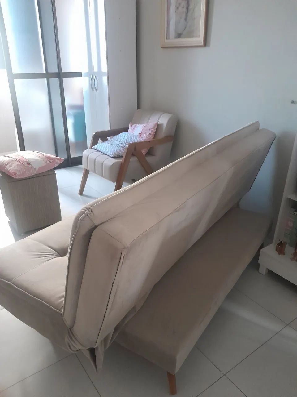 Vendo um sofá cama  - Foto 4