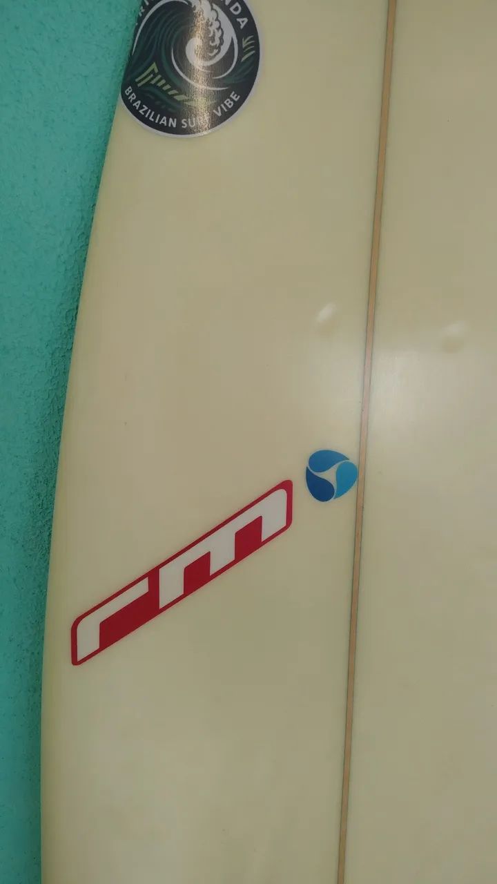 Prancha de Surf Ricardo Martins 6'2 (Triquilha FCS) + Deck + Quilhas de Brinde - Foto 3