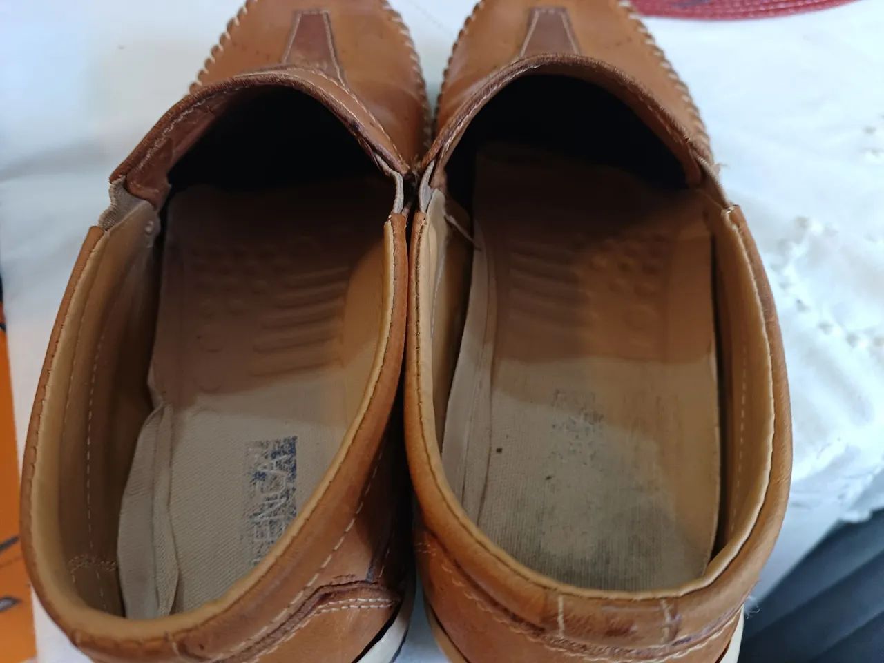 Sapato mocassim em couro - Foto 4