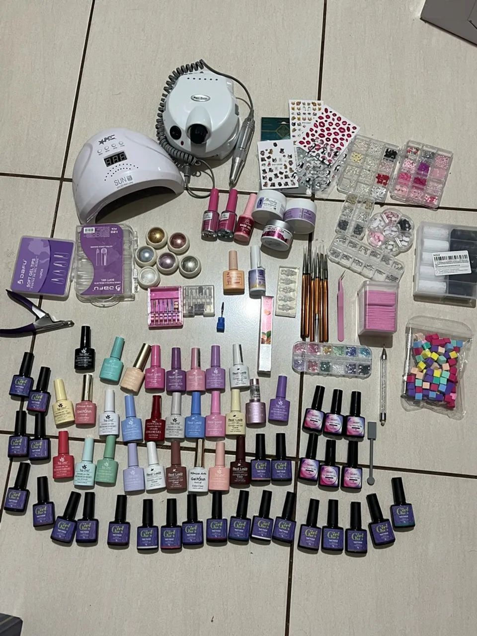 Kit nail designer completo  