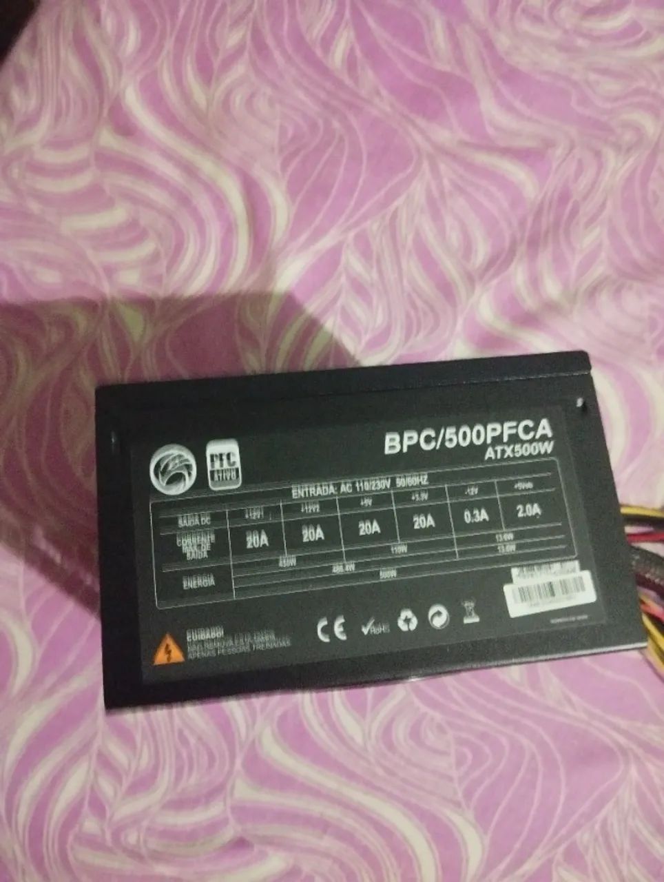 Vendo fonte 500w - Foto 2