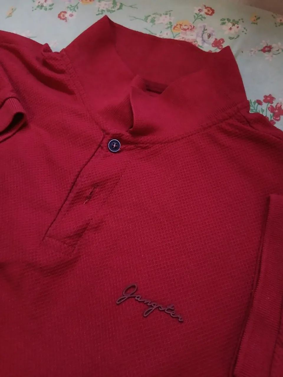 Camisa polo vermelha  - Foto 2