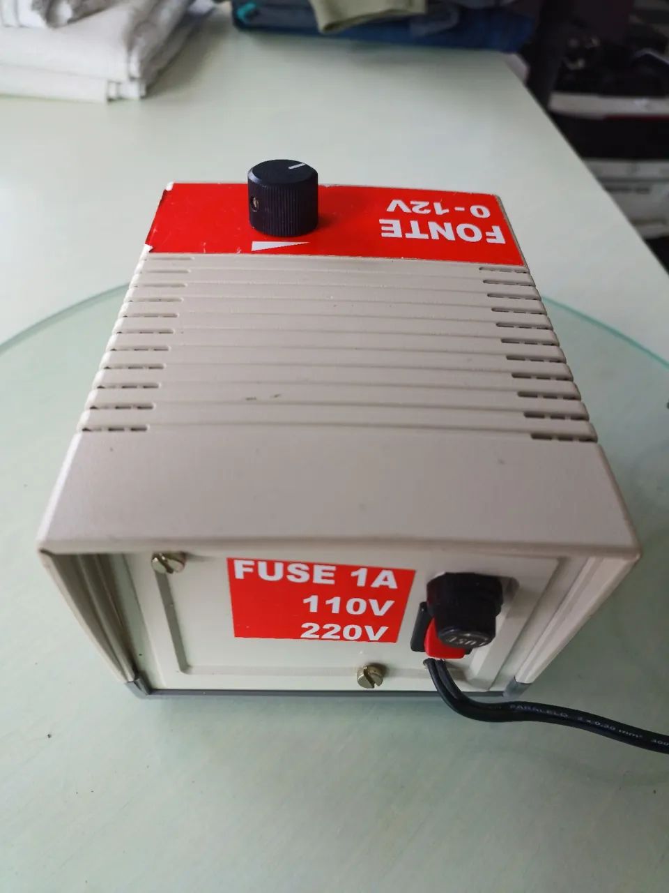 Fonte de alimentação ajustável DC de 0 a 12V - Foto 2