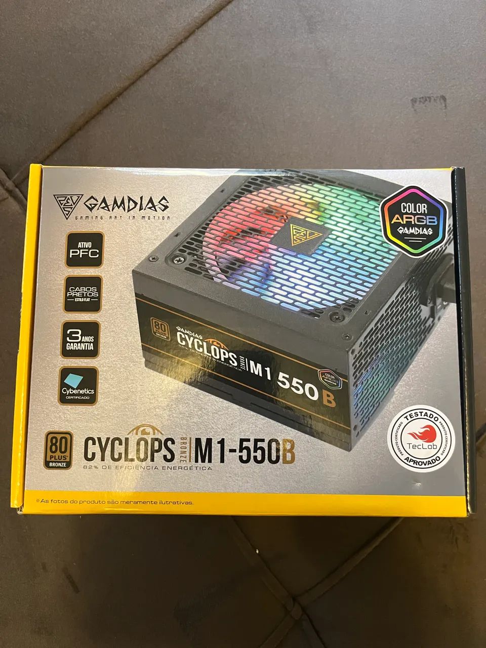 Fonte Gamdias Cyclops M1-550B - Foto 2