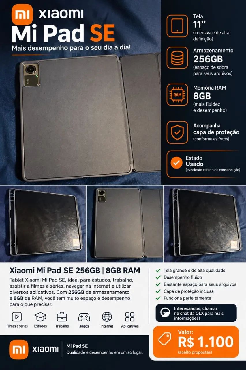 Tablet mi pad se