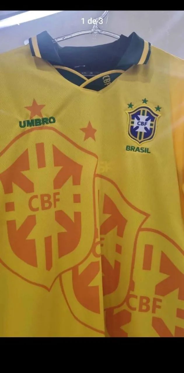Camiseta Brasil Copa 94 Retro Romario 11