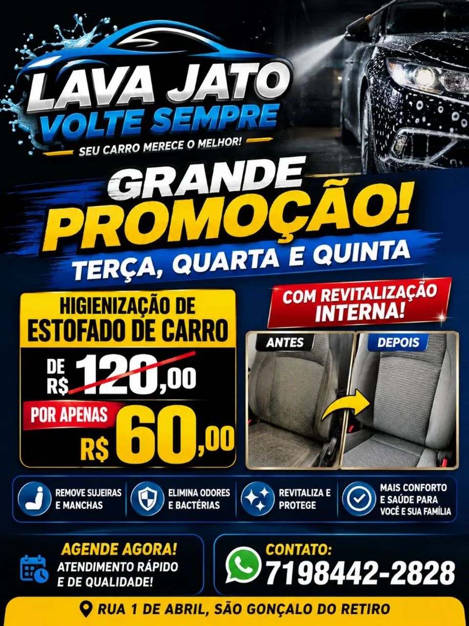 Higienização e lava jato - Foto 3