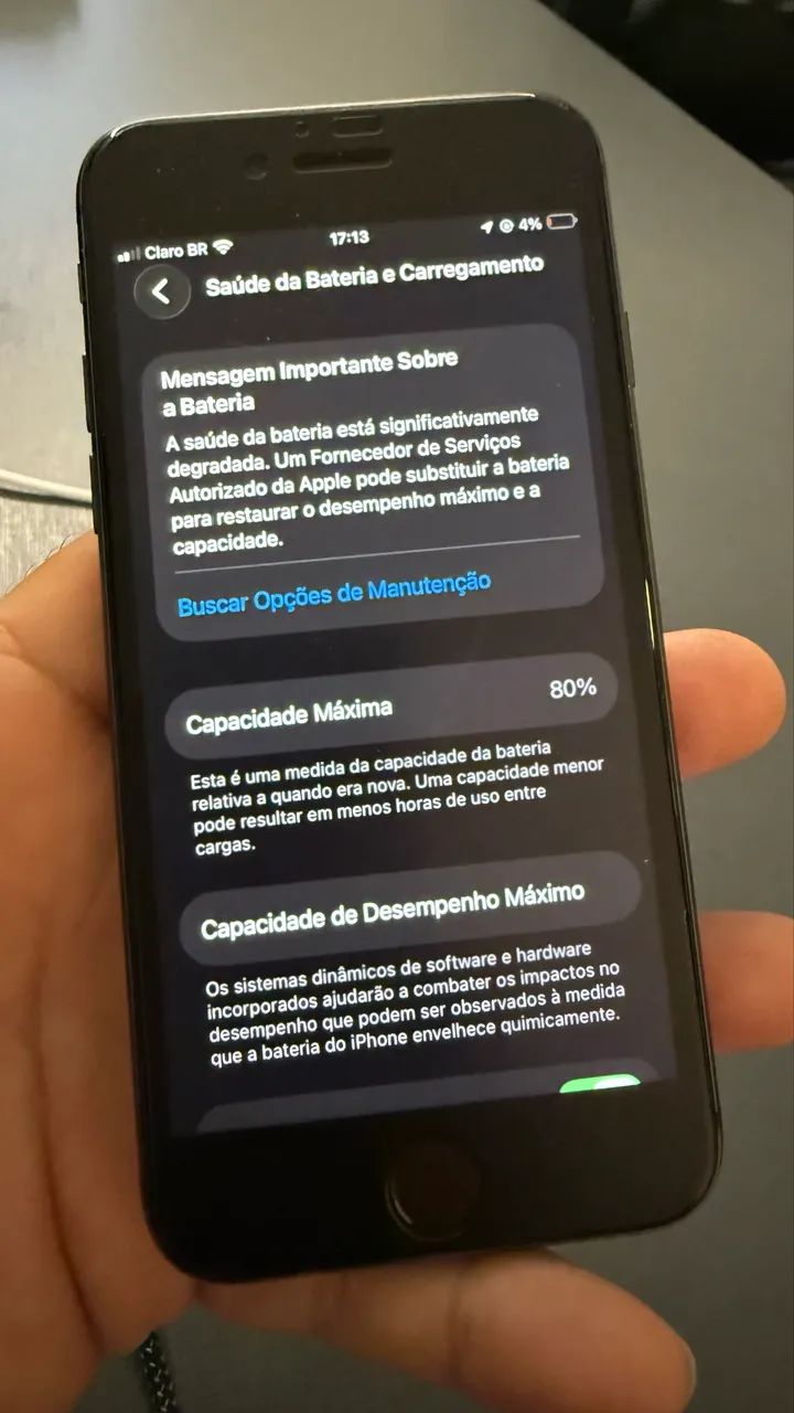 iPhone SE (2ª Geração) de 64 GB na cor preta - Foto 3