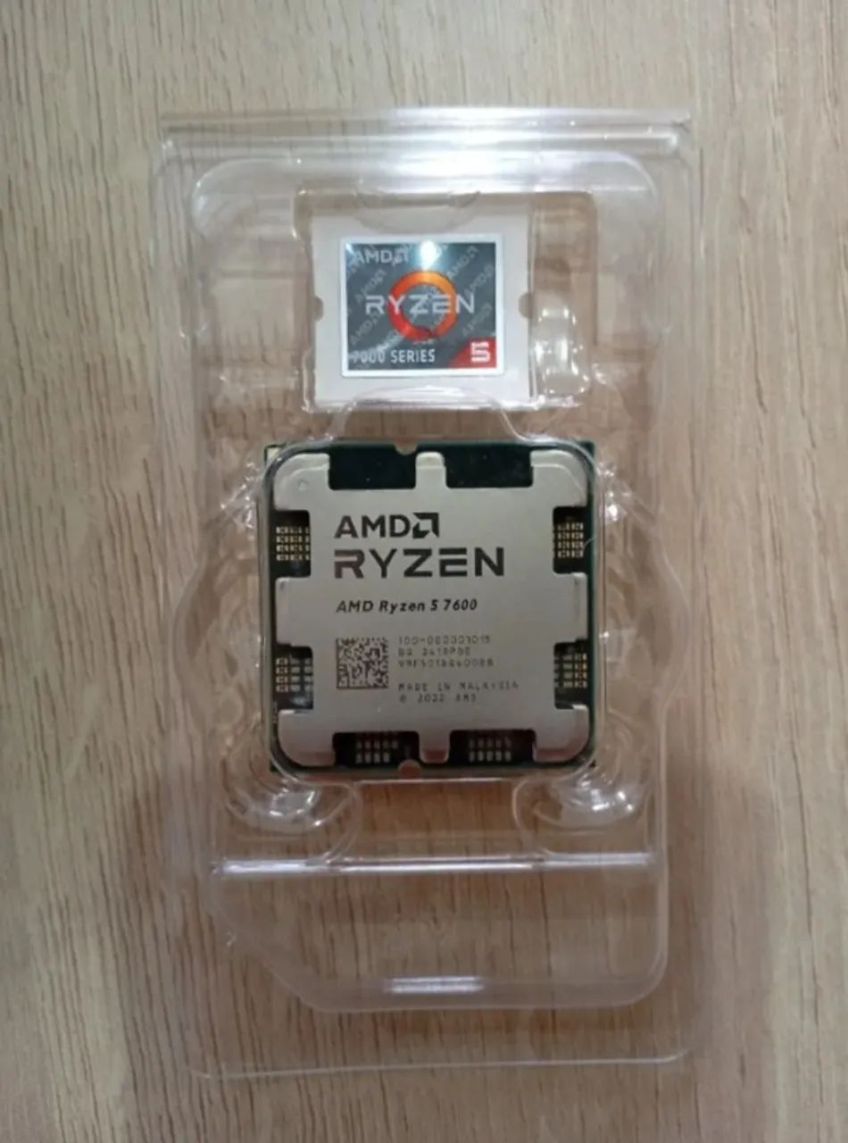 AMD Ryzen 5 7600 AM5 - Processadores - Taquara, Rio de Janeiro