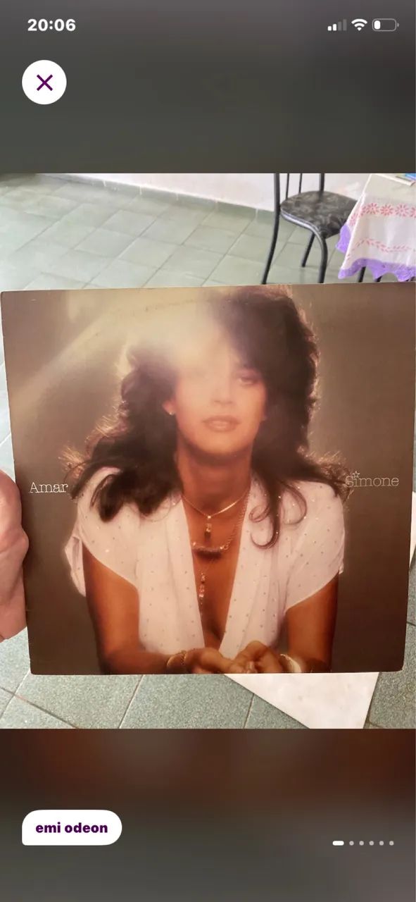 Disco de vinil- Simone amar 
