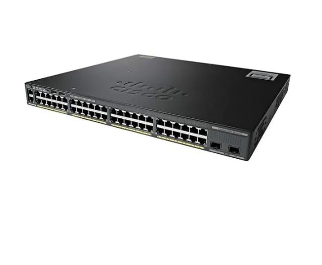 Switch Cisco Catalyst Ws-c2960x-48LPD 48 Portas Gigabit 740W L2 L3 - Foto 2