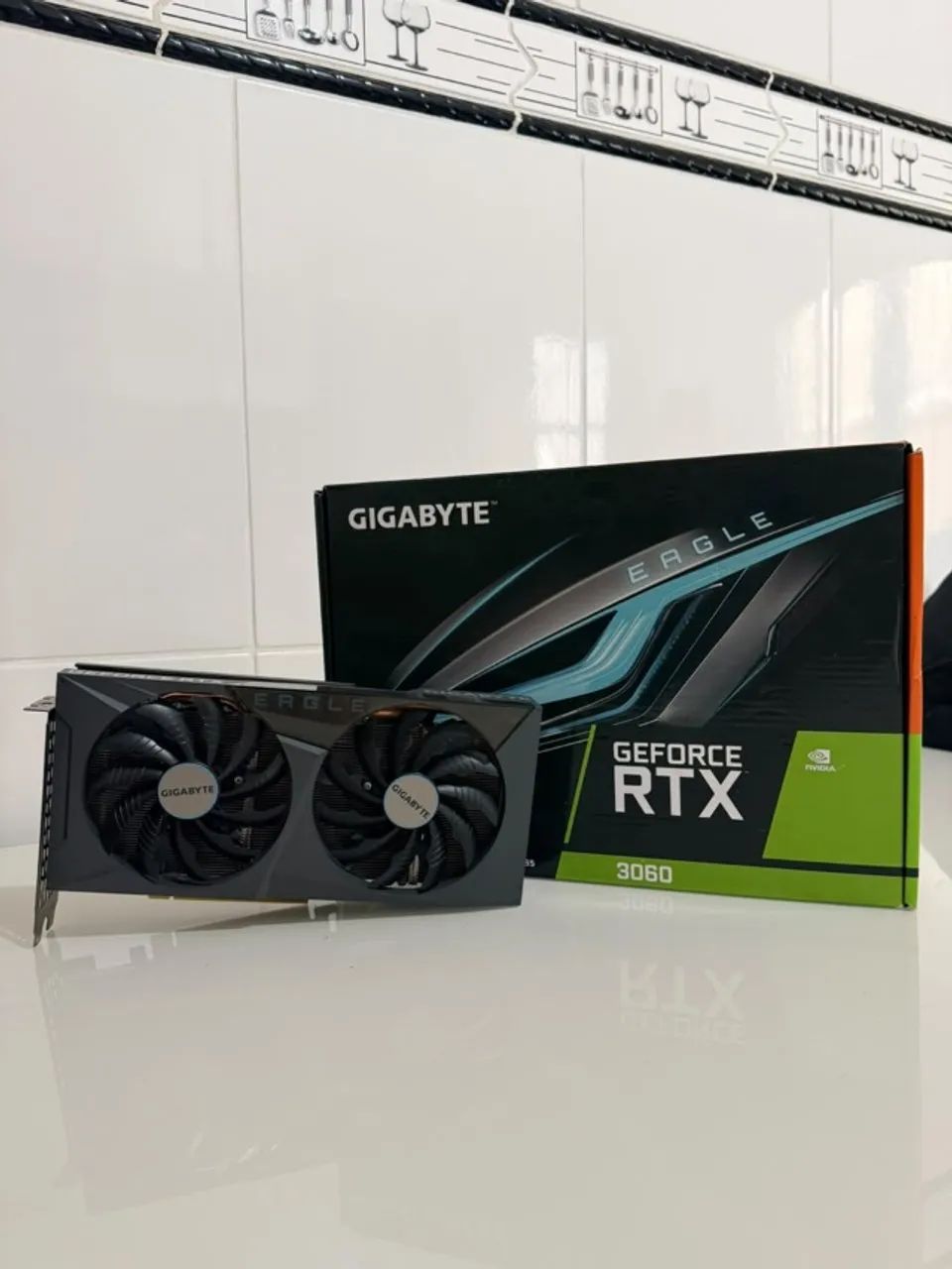 Placa de Vídeo Gigabyte GeForce RTX 3060 12gb Eagle