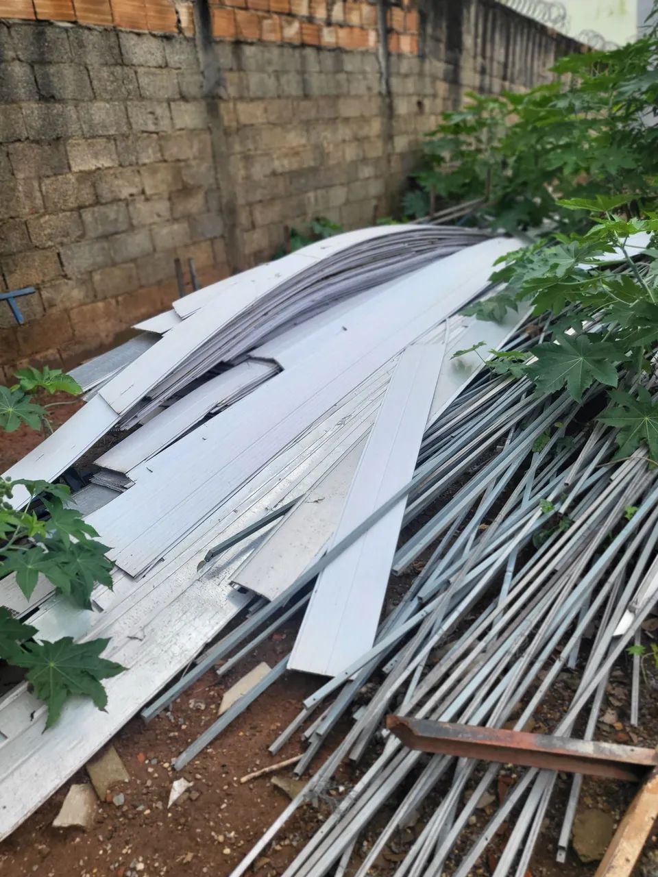 Forro PVC usado só vendo tudo 